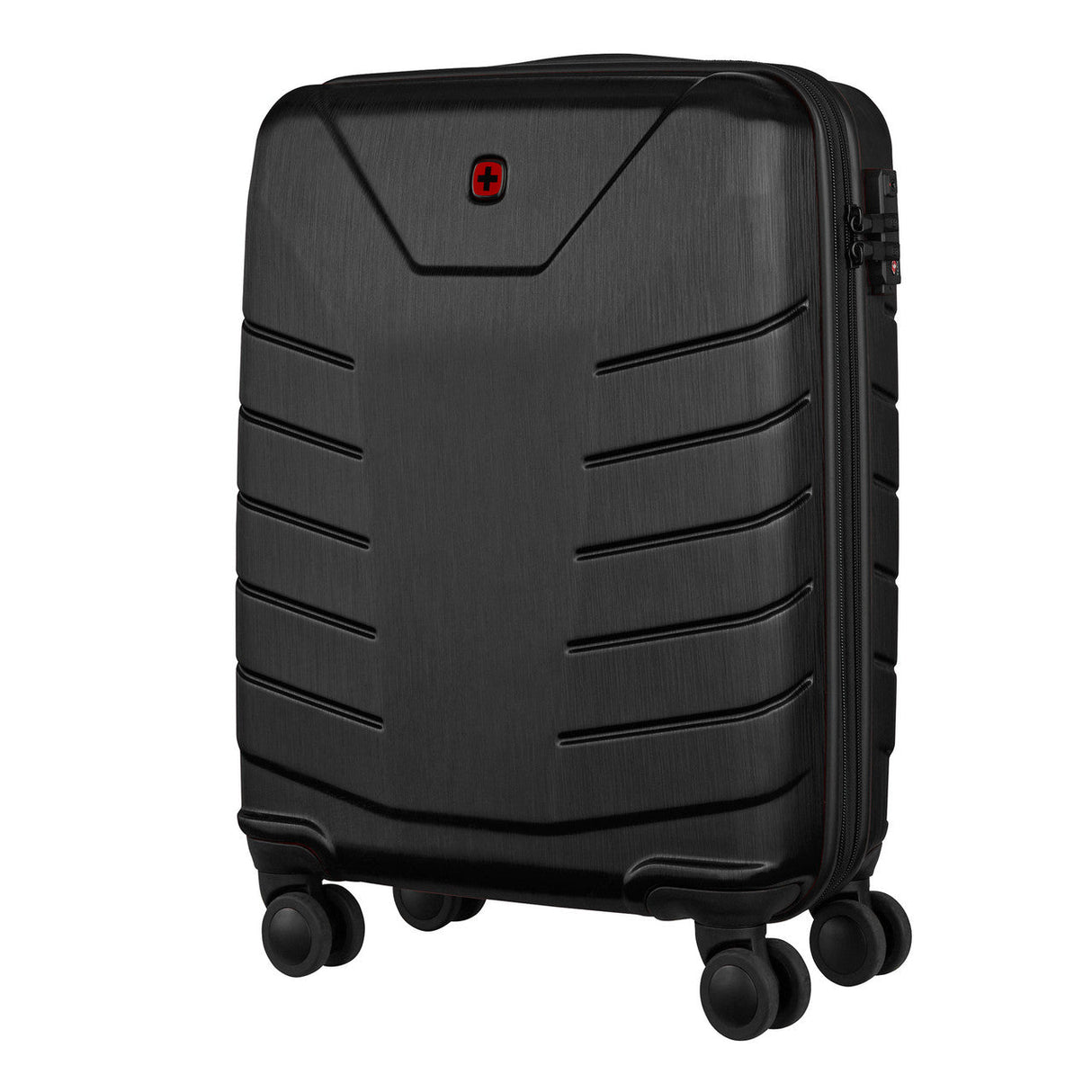 Wenger Pegasus Black Expandable Medium Suitcase with TSA Lock 610848