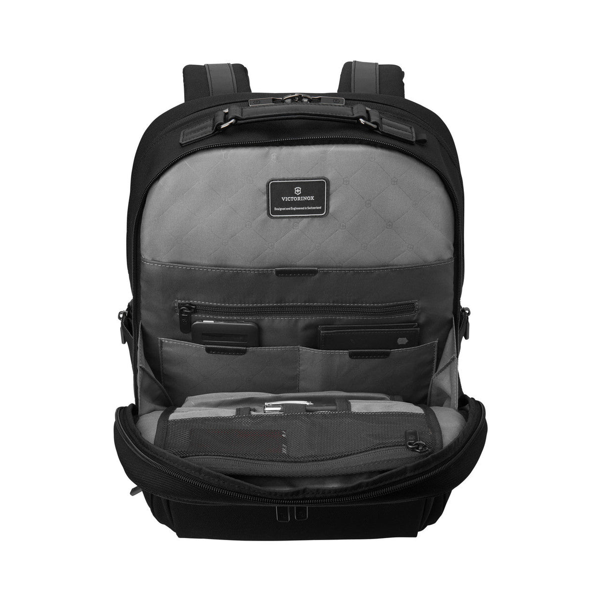 Victorinox Professional Black Laptop Backpack with Roll Model 611475