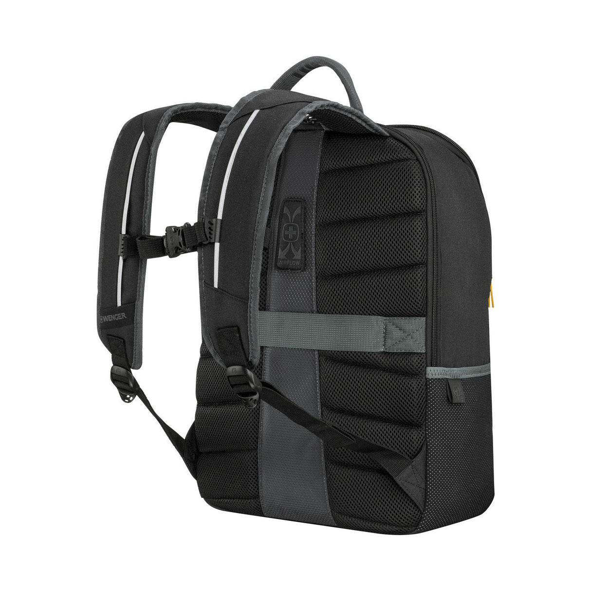 Wenger Eco-Friendly Gravity Black 16in Laptop Backpack SKU 612570