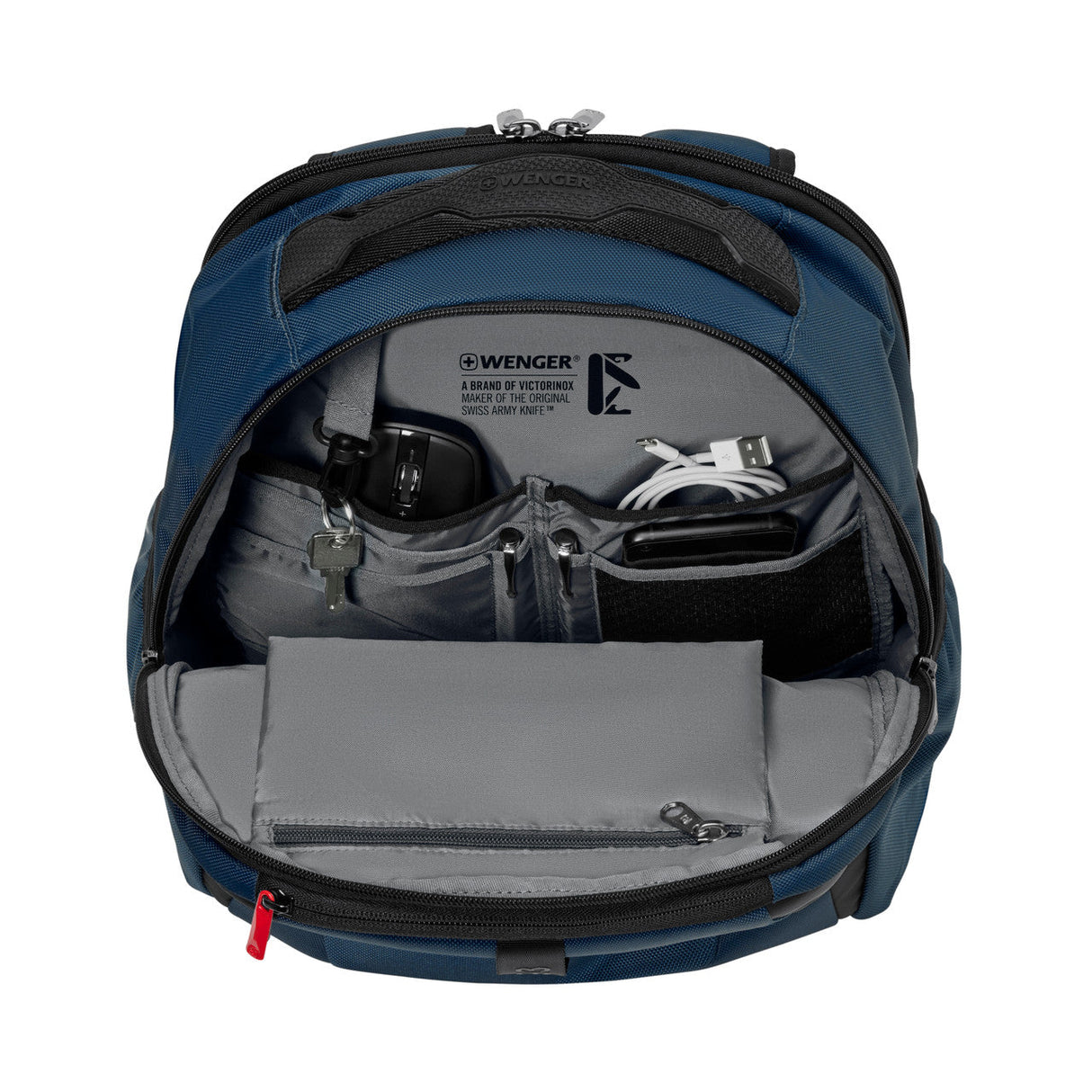 Wenger XE Eco-Friendly Business Laptop Backpack 15.6in Ocean Blue 612740