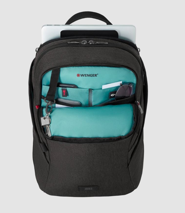 Wenger MX Light Grey Laptop Backpack for 16in Devices SKU 611642