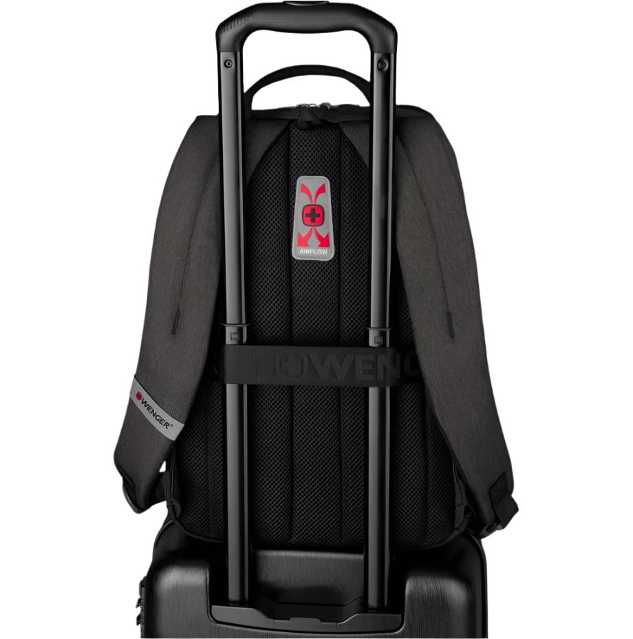 Wenger MX Reload Grey 14 Inch Laptop Backpack with SmartOrg SKU 611643