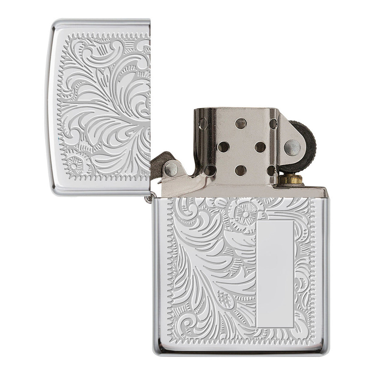 Zippo Classic Chrome Windproof Lighter with Polished Finish Model 90352