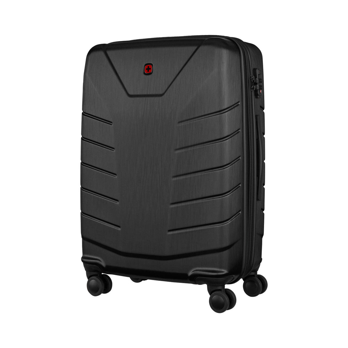 Wenger Pegasus Black Expandable Medium Suitcase with TSA Lock 610848