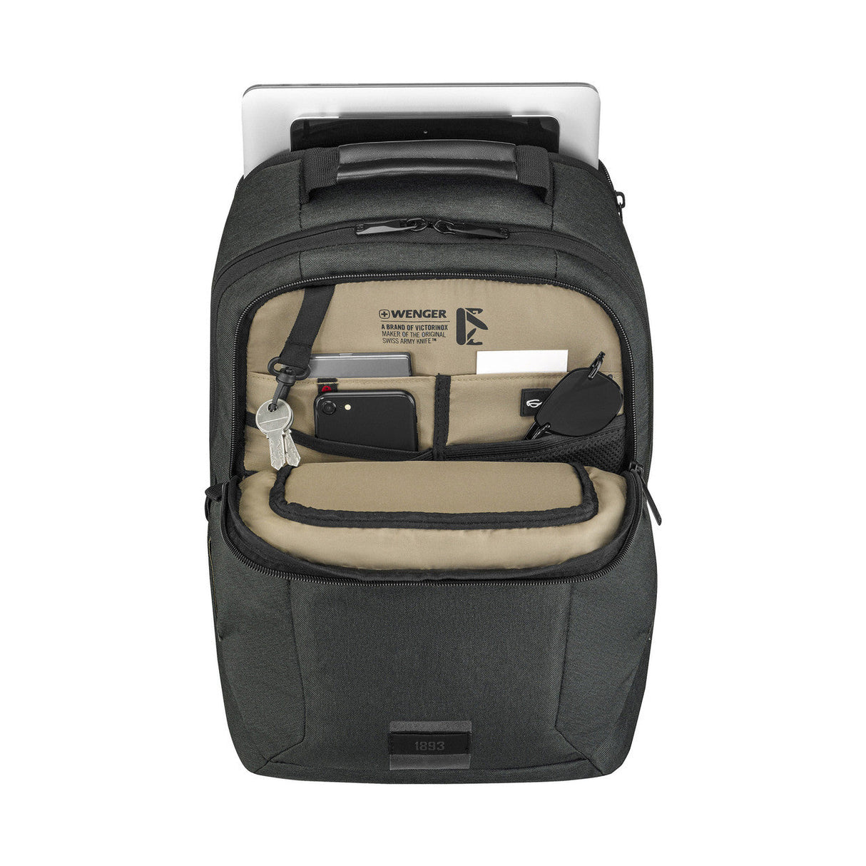 Wenger MX ECO Charcoal Backpack 16 Inch Sustainable 612261