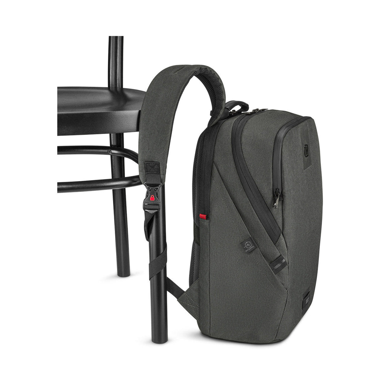 Wenger Eco Smart 16in Laptop Backpack Recycled Charcoal 612262