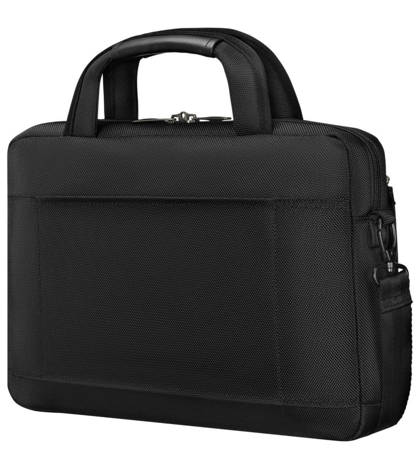 Wenger BC Up Recycled 14in Laptop Slimcase Black for Travel 612280
