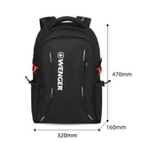 Wenger 15.6in Laptop Backpack Water-Resistant Comfort 612291