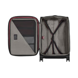 Victorinox Recycled PET Medium Travel Case Black Four-Wheel 612420