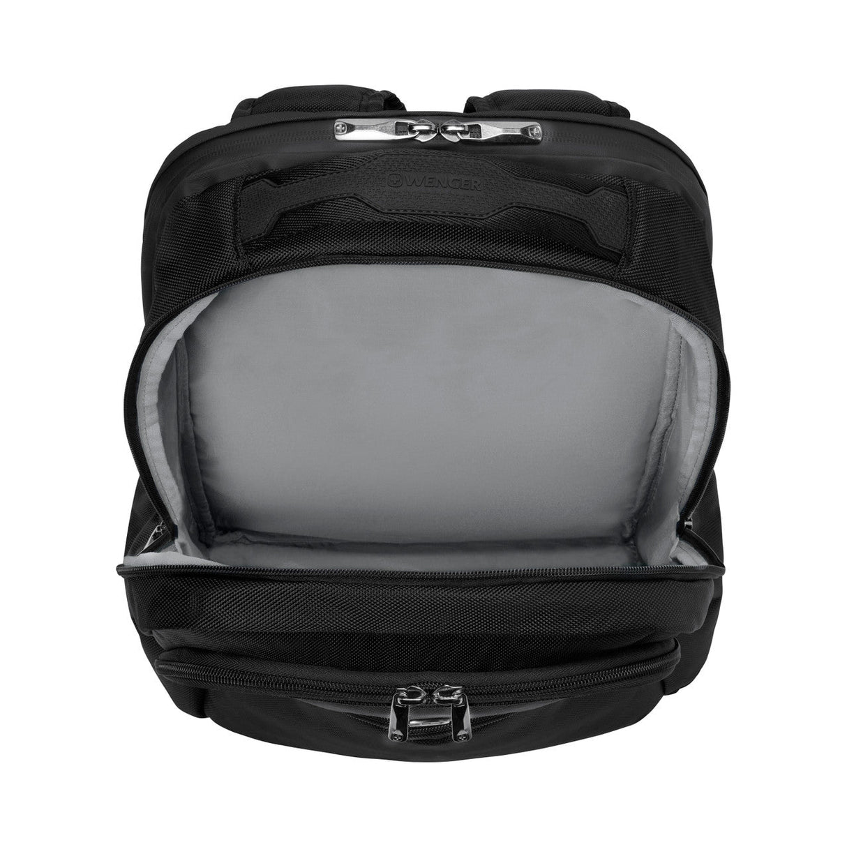 Wenger Sustainable 16in Laptop Backpack with Trolley Strap Black 612737