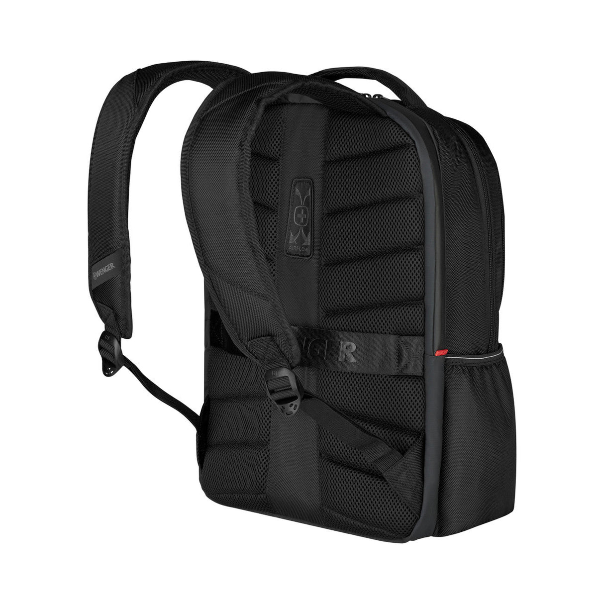 Wenger Sustainable 16in Laptop Backpack with Trolley Strap Black 612737