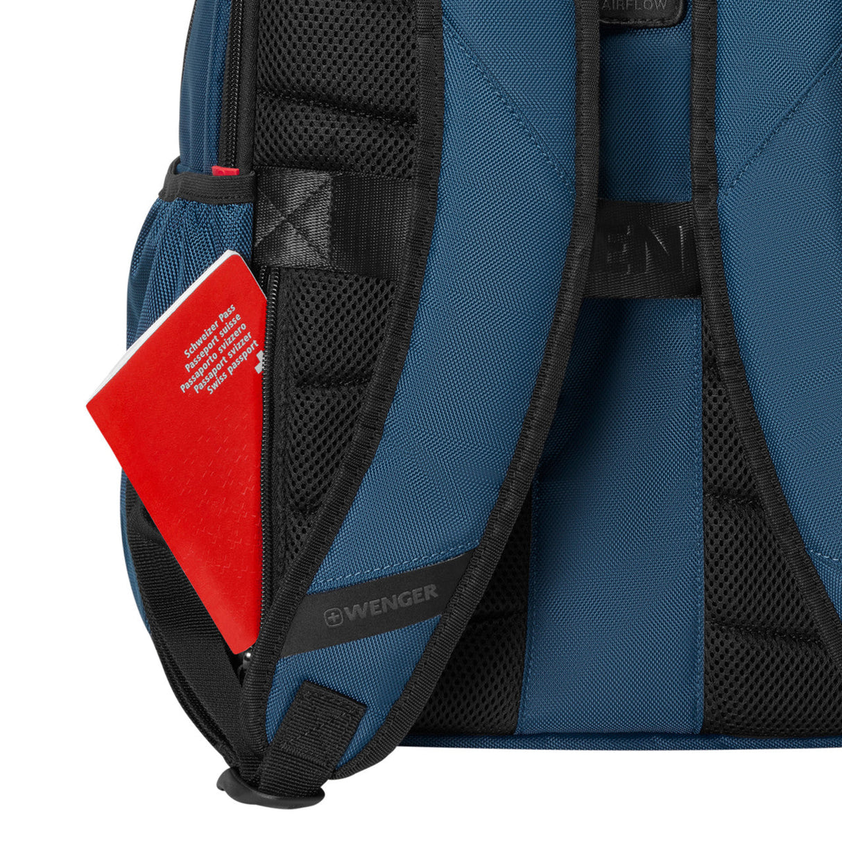 Wenger XE Eco-Friendly Business Laptop Backpack 15.6in Ocean Blue 612740