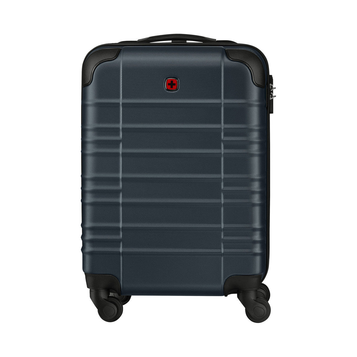 Wenger Amplar Lightweight Blue Carry-On Suitcase with Wheels 653144