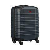 Wenger Amplar Lightweight Blue Carry-On Suitcase with Wheels 653144