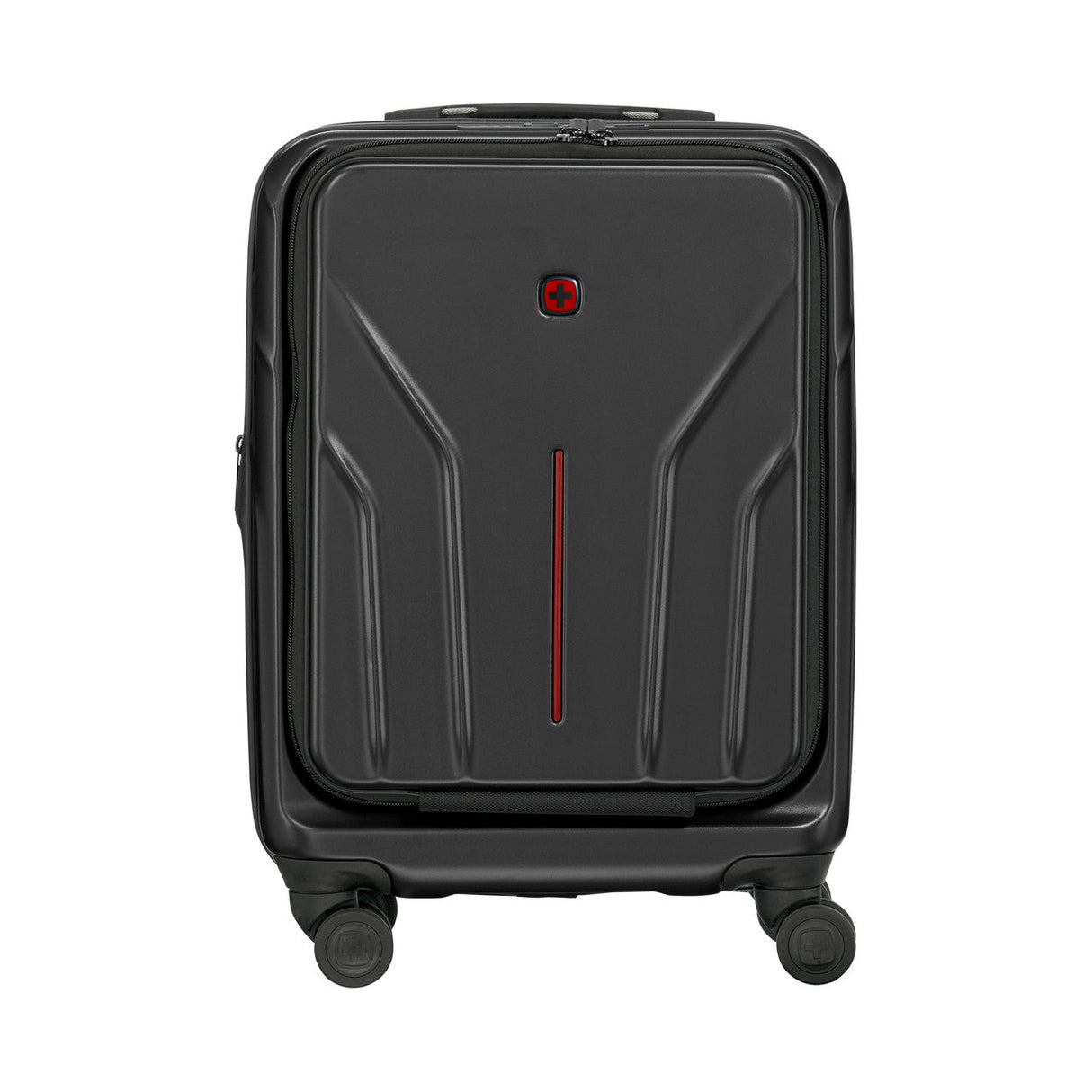 Wenger Amplix Hardside Carry-on with USB Ports Black SKU 653323