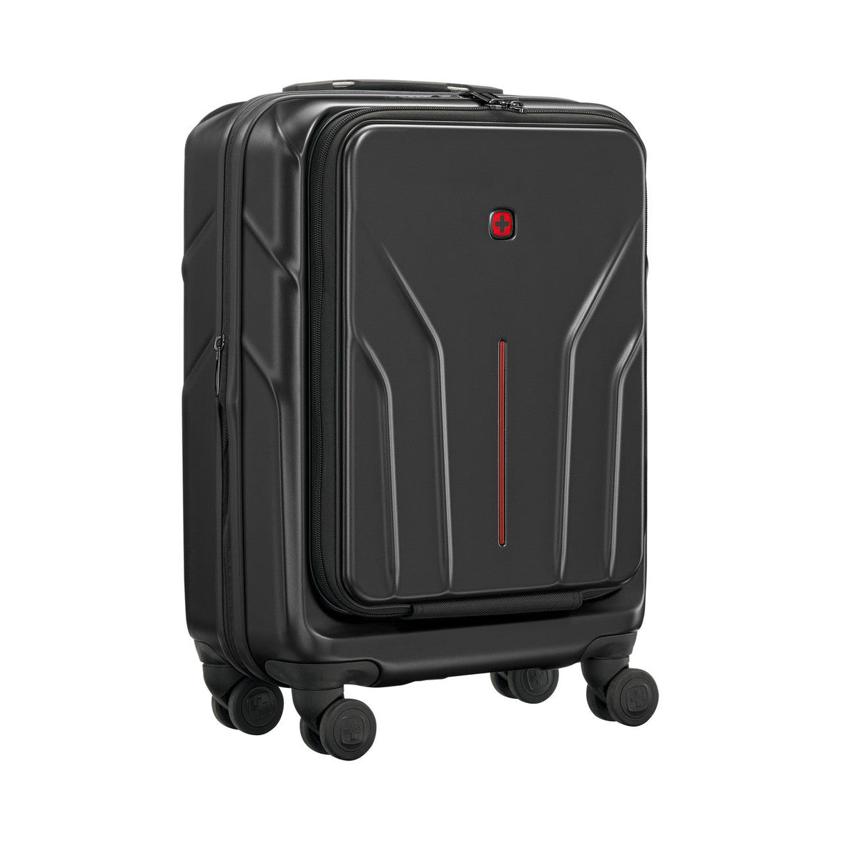 Wenger Amplix Hardside Carry-on with USB Ports Black SKU 653323