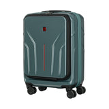 Wenger Amplix Deep Lake Luggage Set with USB and Laptop Compartment 653334