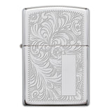 Zippo Classic Chrome Windproof Lighter with Polished Finish Model 90352