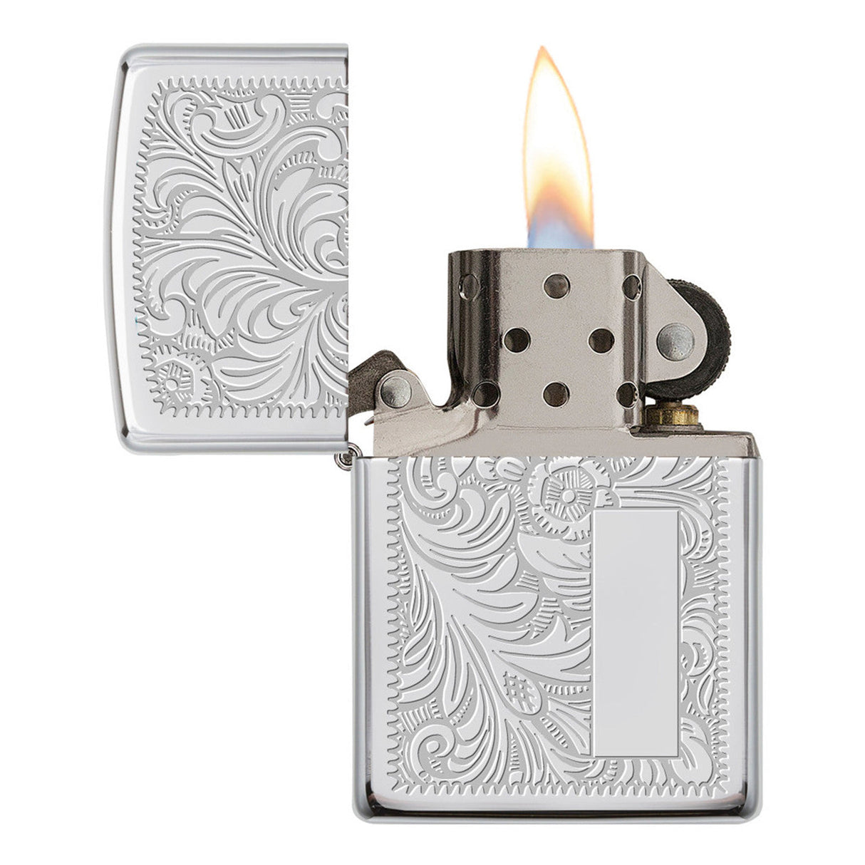 Zippo Classic Chrome Windproof Lighter with Polished Finish Model 90352