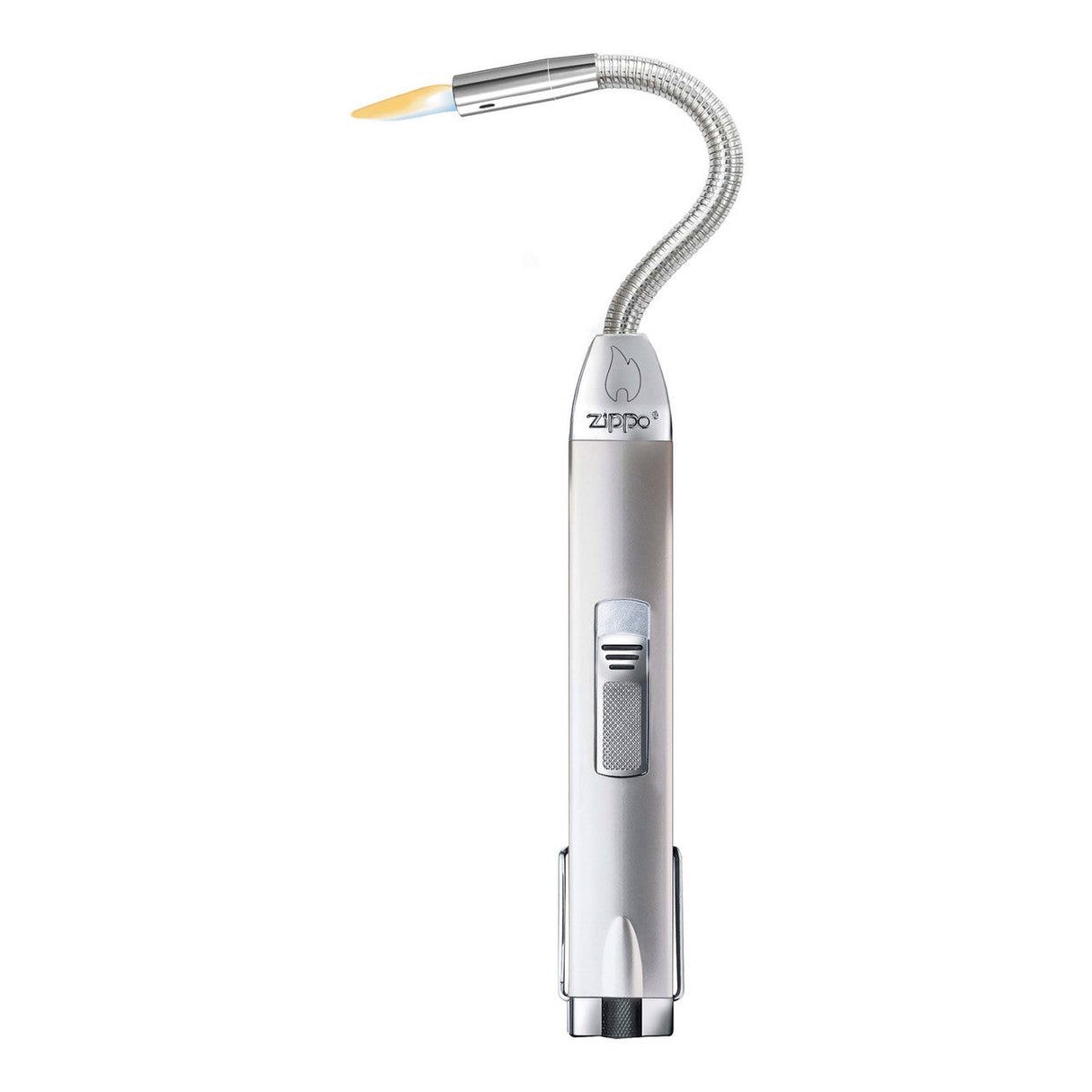 Zippo Windproof Flex Neck Lighter Dual Flame Chrome Finish SKU 99911